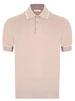 BRUNELLO CUCINELLI: Хлопковое поло 