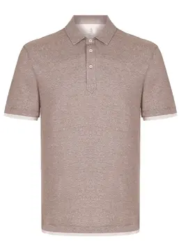 BRUNELLO CUCINELLI: Хлопковое поло 