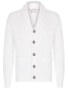 BRUNELLO CUCINELLI: Хлопковый кардиган 