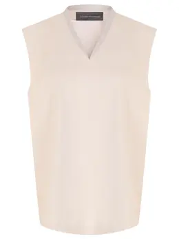 LORENA ANTONIAZZI: Льняной топ 