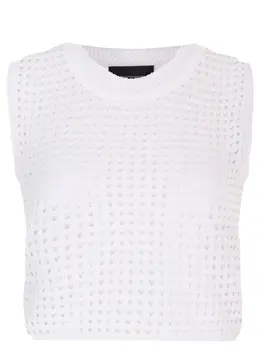 LORENA ANTONIAZZI: Хлопковый топ 