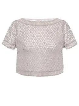 AUBADE: Топ с коротким рукавом 