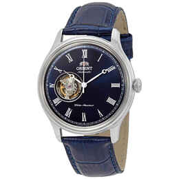 Orient Open Heart Automatic Blue Dial Mens Watch fag00004d0