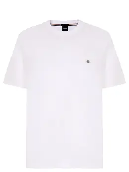 BOSS: Хлопковая футболка 