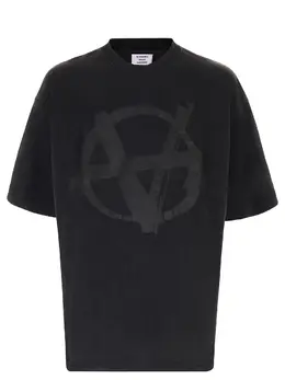 VETEMENTS: Хлопковая футболка 