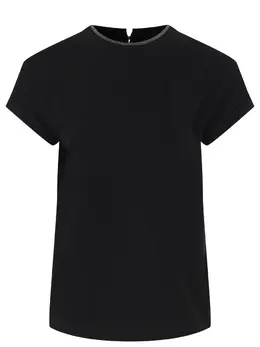 BRUNELLO CUCINELLI: Хлопковая футболка 