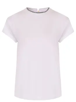 BRUNELLO CUCINELLI: Хлопковая футболка 