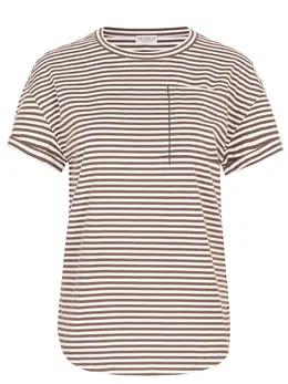 BRUNELLO CUCINELLI: Хлопковая футболка 