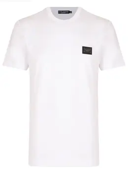 DOLCE & GABBANA: Хлопковая футболка 