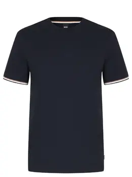 BOSS: Хлопковая футболка 