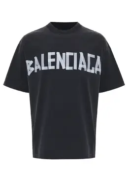 BALENCIAGA: Хлопковая футболка 