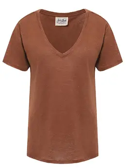 MC2 SAINT BARTH: Льняная футболка 