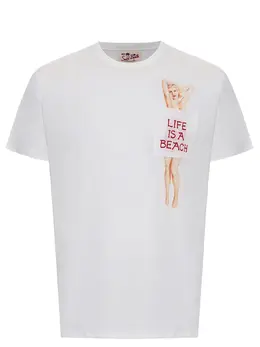 MC2 SAINT BARTH: Льняная футболка 