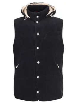 BRUNELLO CUCINELLI: Бархатный жилет 