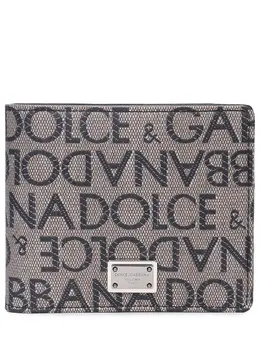 DOLCE & GABBANA: Кошелёк с принтом 