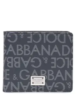 DOLCE & GABBANA: Кошелёк с принтом 