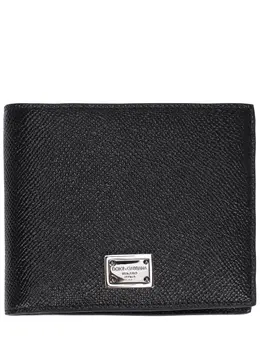 DOLCE & GABBANA: Чёрный кошелёк 