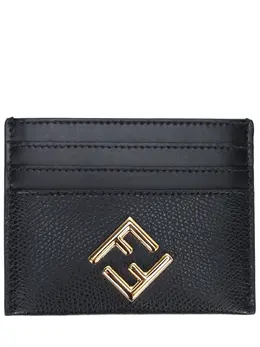 FENDI: Чёрный картхолдер 
