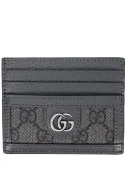 GUCCI: Серый картхолдер 