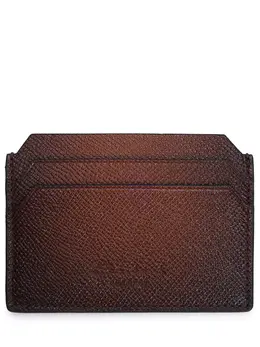 SANTONI: Коричневый картхолдер 
