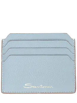 SANTONI: Голубой картхолдер 