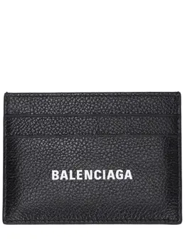BALENCIAGA: Чёрный картхолдер 