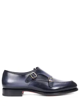 SANTONI: Тёмные туфли 