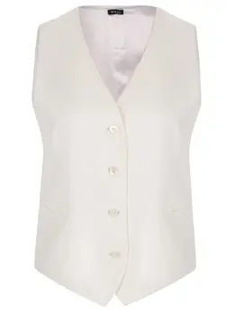 KITON: Жилет из вискозы 
