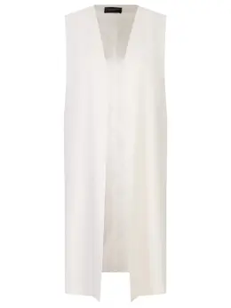 LORENA ANTONIAZZI: Белый жилет 