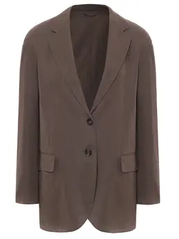 BRUNELLO CUCINELLI: Хлопковый жакет 