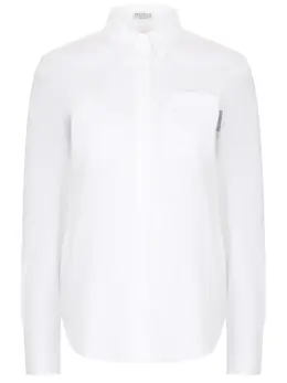 BRUNELLO CUCINELLI: Хлопковая рубашка 