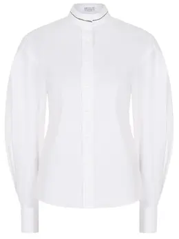 BRUNELLO CUCINELLI: Хлопковая блуза 