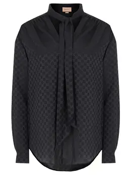 GUCCI: Шёлковая блуза 