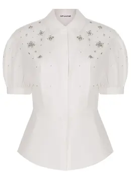 SELF-PORTRAIT: Хлопковая блуза 