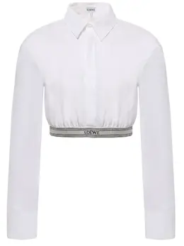 LOEWE: Хлопковая рубашка 