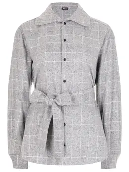 KITON: Шёлковая рубашка 