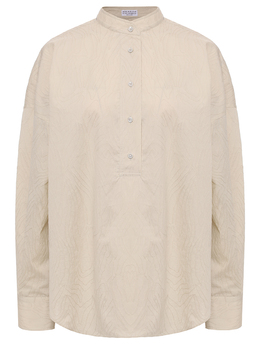 BRUNELLO CUCINELLI: Хлопковая рубашка 