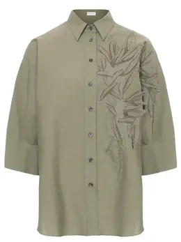 BRUNELLO CUCINELLI: Хлопковая рубашка 