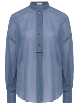 BRUNELLO CUCINELLI: Хлопковая блуза 