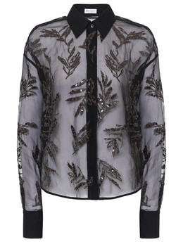 BRUNELLO CUCINELLI: Шёлковая блуза 
