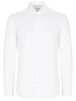 BRUNELLO CUCINELLI: Хлопковая рубашка 