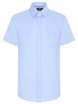 BOSS: Хлопковая рубашка 