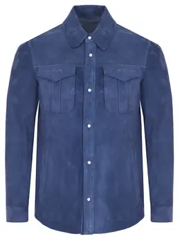 FIORONI CASHMERE: Замшевая рубашка 