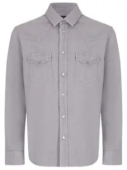 TOM FORD: Джинсовая рубашка 