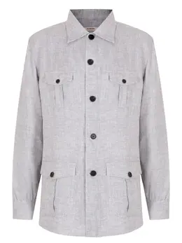 FIORONI CASHMERE: Льняная рубашка 