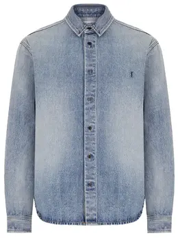 SAINT LAURENT: Джинсовая рубашка 