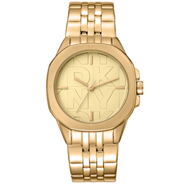 DKNY Fashion Champagne Dial Ladies Watch dk1l012m0065
