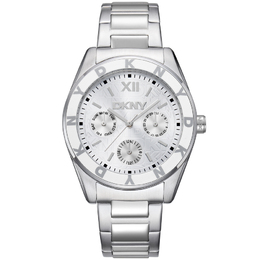 DKNY Fashion Silver-tone Dial Ladies Watch dk1l073m0015