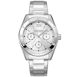 DKNY Fashion Silver-tone Dial Ladies Watch dk1l015m0025