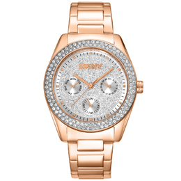 DKNY Fashion Silver-tone Dial Ladies Watch dk1l078m0035